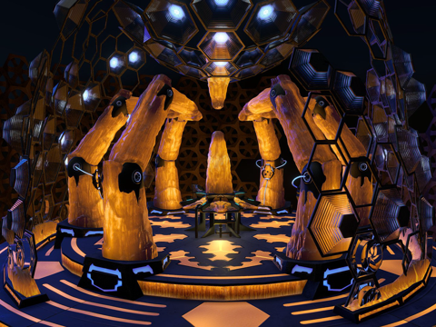  神秘博士-第十三任博士塔迪斯内部3d模型 