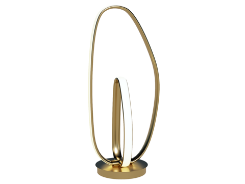 台灯 装饰灯具 氛围灯具 金属台灯su模型