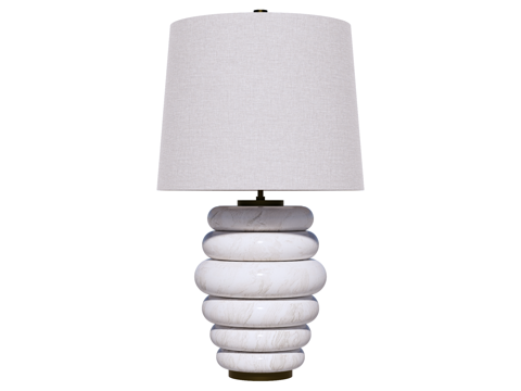  台灯 装饰灯具 氛围灯具 大理石台灯su模型 