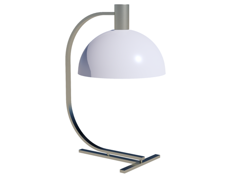 台灯 装饰灯具 氛围灯具 金属台灯su模型