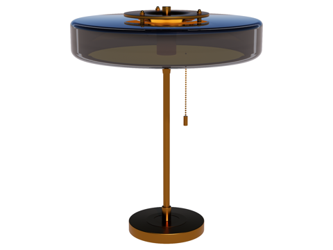 台灯 装饰灯具 氛围灯具 金属台灯 玻璃台灯su模型