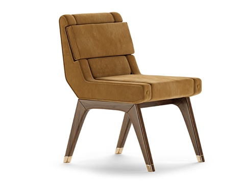  单椅 餐椅 书椅3d模型 