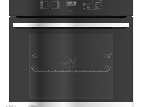  嵌入式烤箱 Miele H2561B3d模型 