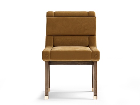 单椅 餐椅 书椅su模型