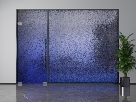  现代隔断3d模型 