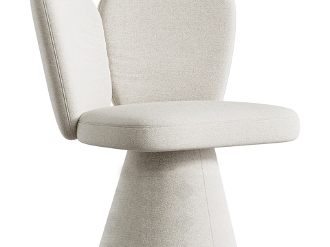  现代单椅3d模型 