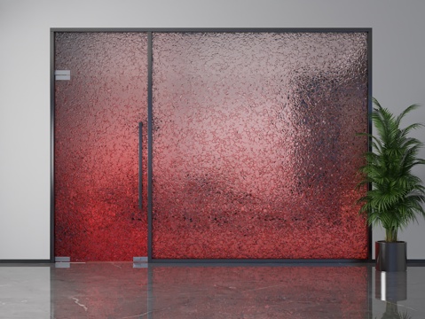  现代隔断3d模型 