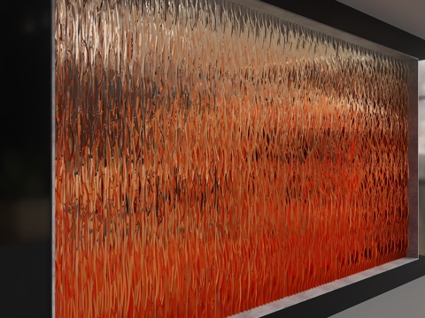  现代隔断3d模型 