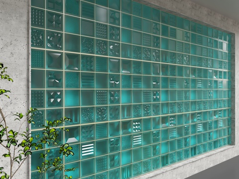  现代隔断3d模型 