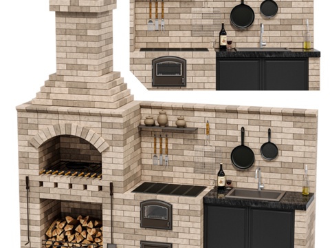  Barbecue BIG R 78 半径23d模型 