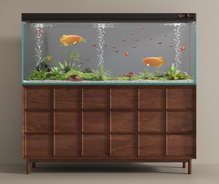 中古鱼缸su模型