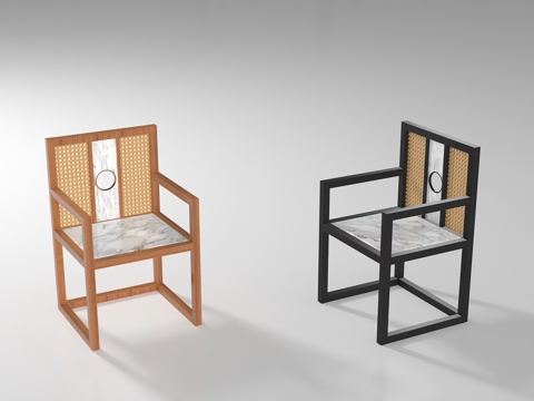  现代椅子3d模型 