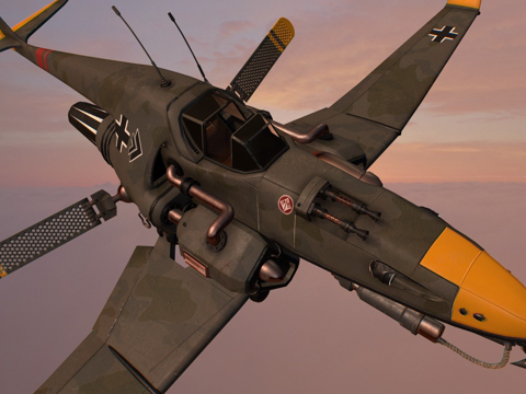  福格尔耶格Bf-3103d模型 