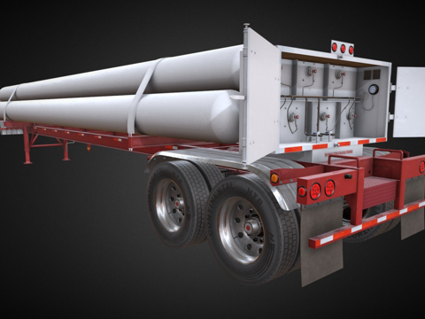  管式拖车 CMW3d模型 