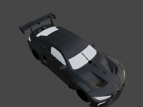  宝马 M4 GT3（凯文）3d模型 