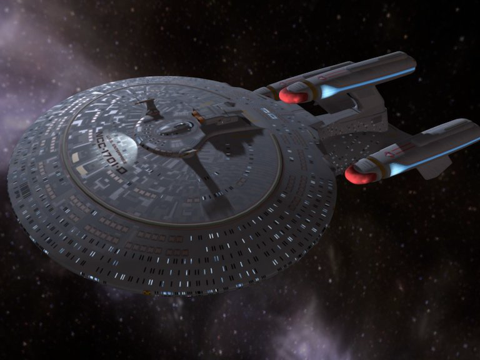  一切美好的事物 企业号-D3d模型 