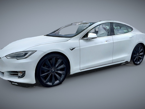  特斯拉S3d模型 