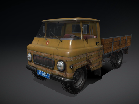  只是一辆卡车3d模型 