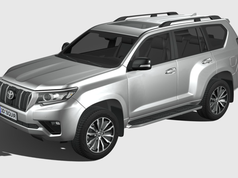  丰田陆地巡洋舰 20213d模型 