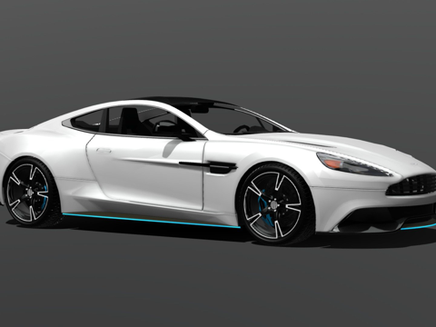  阿斯顿·马丁 征服者3d模型 