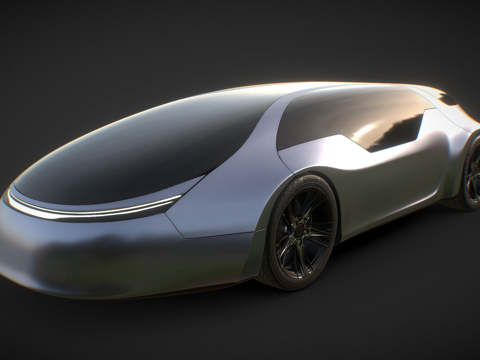  科幻车辆 029 - 公共领域 (CC0)3d模型 