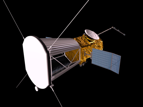  太阳探测器增强版3d模型 
