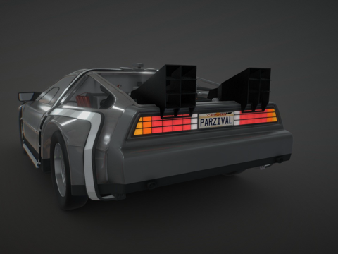  帕西瓦尔的德罗宁DMC-123d模型 