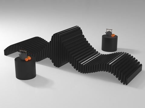  现代椅子3d模型 