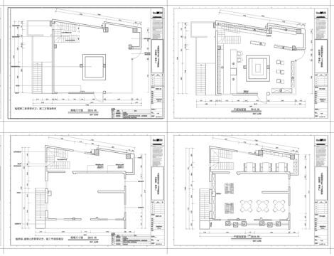潮牌男装女装服装店 最新全套 效果图 施工图设计cad施工图