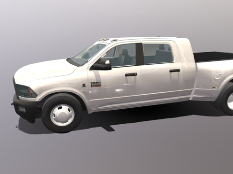  道奇公羊 35003d模型 