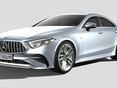  梅赛德斯-奔驰CLS AMG 20223d模型 