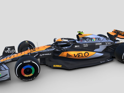  F1 2023 迈凯伦 MCL603d模型 