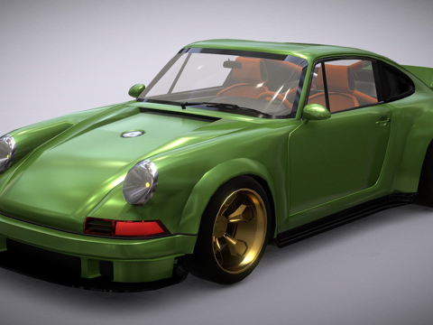  XYZ 学校课程作业 - 草稿 保时捷 964 歌手3d模型 