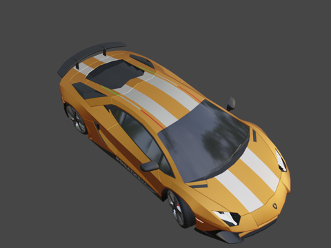  兰博基尼 Aventador SV 调校 by SDC3d模型 