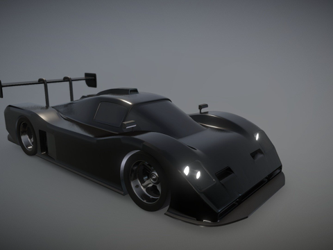  勒芒赛车3d模型 