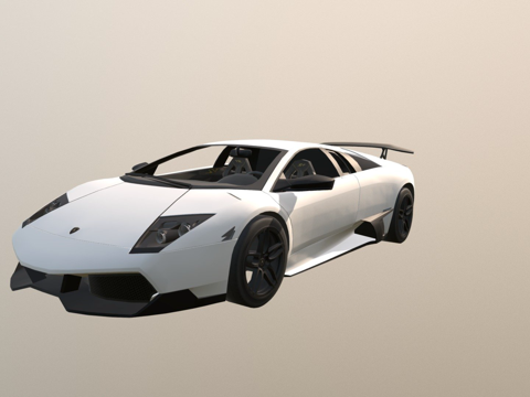  兰博基尼 lp6703d模型 