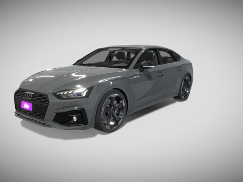  奥迪 A5 Sportback S Line - 20213d模型 