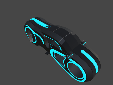  创战纪 摩托车 SDC3d模型 