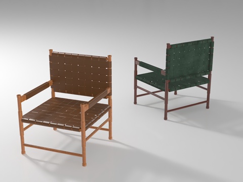  现代椅子3d模型 