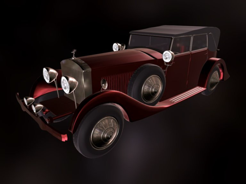  劳斯莱斯 幻影 II 19343d模型 