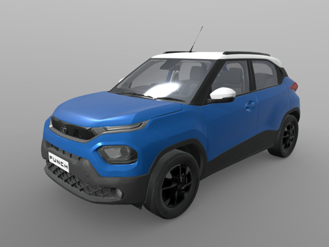  塔塔 Punch3d模型3d模型 