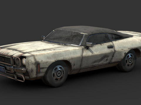  双门轿跑车C170中（灵感来自火爆狂飙：复仇）3d模型 