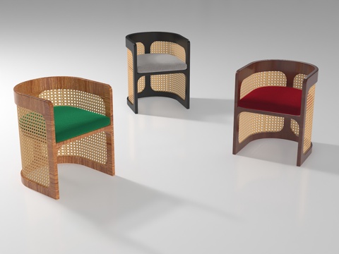  现代椅子3d模型 