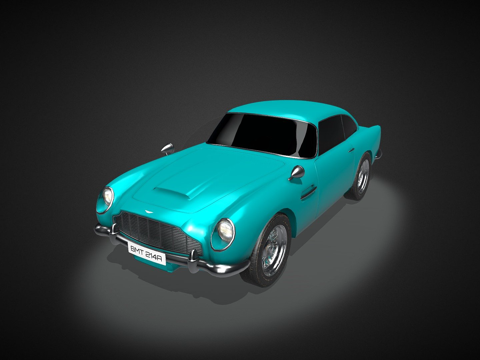  阿斯顿·马丁 DB53d模型 