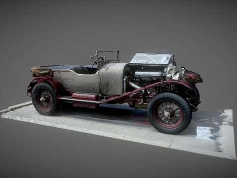  宾利（1928）3d模型 