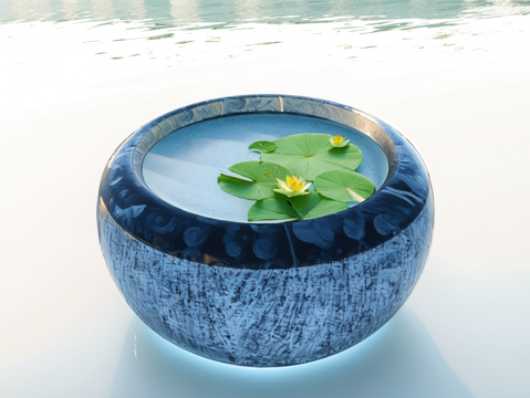 庭院小品su模型