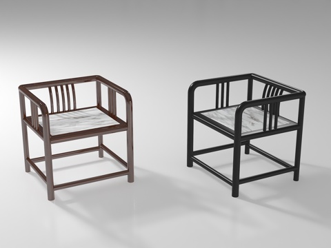  现代椅子3d模型 