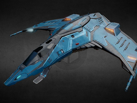  鹰式 Mark II3d模型 