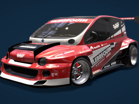  菲亚特 Multipla 1000tipla 由 Vileb3d模型 