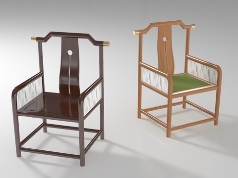  现代椅子3d模型 